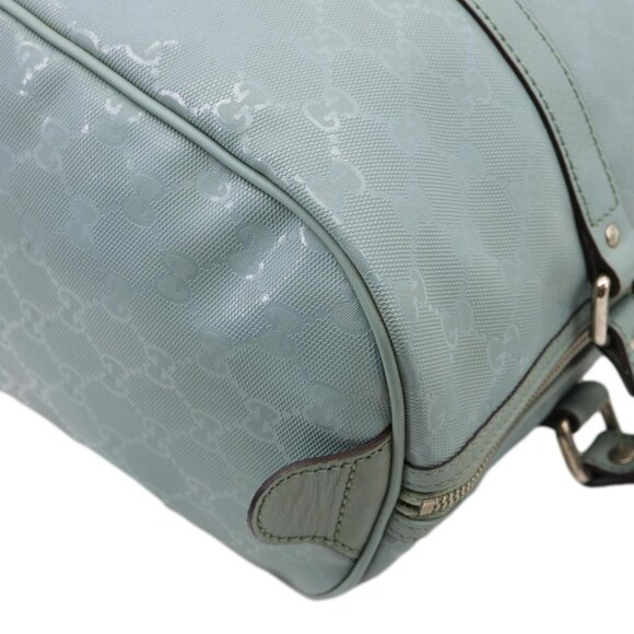 Gucci Joy Medium GG Imprime Boston Bag Light Blue 193603 - Picture 5 of 13